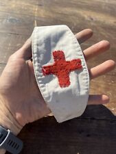 Insigne Infirmier WWI Guerre & Croix Bandeau & Brassard Militaria Militaire