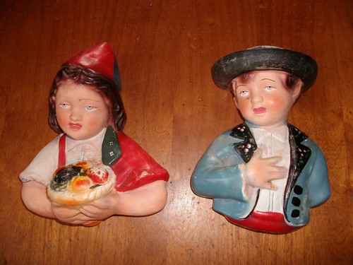 Joli couple figurines terre - joli, en