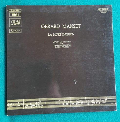 Gérard manset la - manset, mort