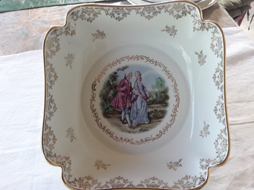 Saladier carré porcelaine - saladier,