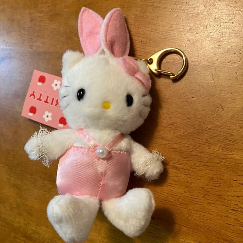 Peluche mascotte costume lapin