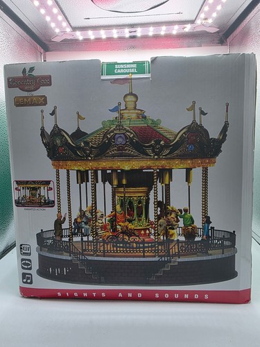 Lemax sunshine carousel lights - carousel,