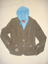 Veste À Carreaux Beige/Turquoise Edc By Esprit - Taille L