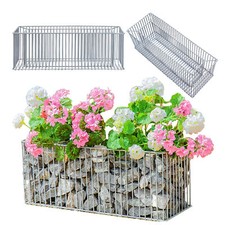 Panier à plantes en gabion