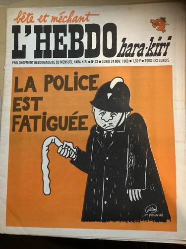 1969 1970 hebdo hara kiri - hara,