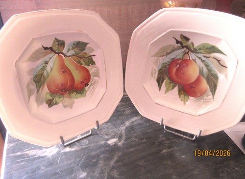 Rare paire assiettes - rare, a