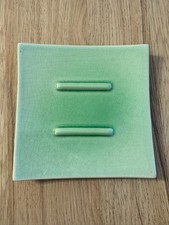 Porte savon carré vert clair