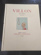 VILLON François  (œuvres) -