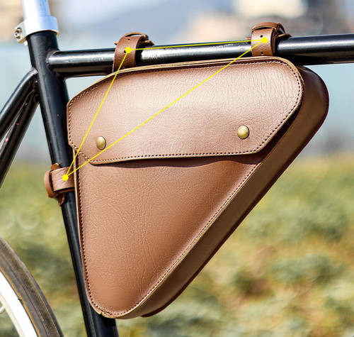 Sacoche vélo vintage - sacoche,