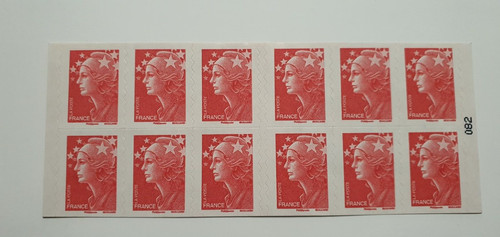 Carnet timbres marianne - carnet,