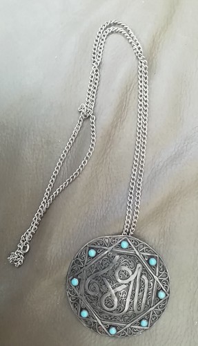 Collier ethnique ancien - collier, en