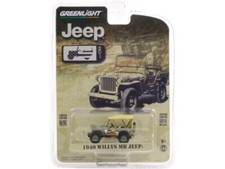 Willys JEEP MB Jeep - 1940 - Military - Greenlight 1:64