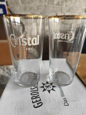 Lot de 6 rares verres à