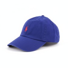 Ralph Lauren Casquette Homme OS Bleu Logo Brodé Coton Baseball Unisexe