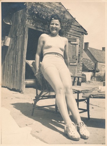 Portrait femme soleil - de, au