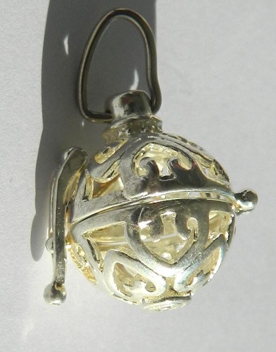 Pendentif cage bola - pendentif, de