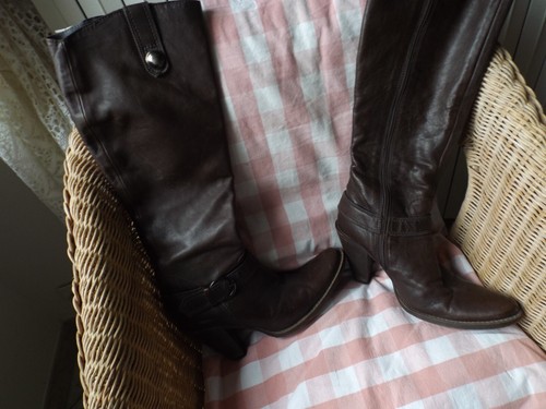Bottes femme cuir - bottes,
