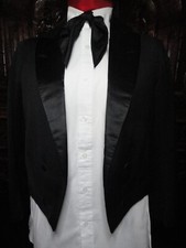 VESTE REDINGOTE  19-20e tenue de soirée ou accessoire pour cinéma, théâtre