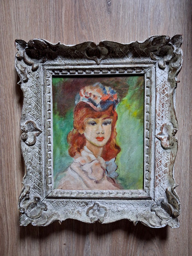 1917 portrait jeune femme - portrait,