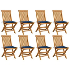 Lot de 4 Chaises de Jardin