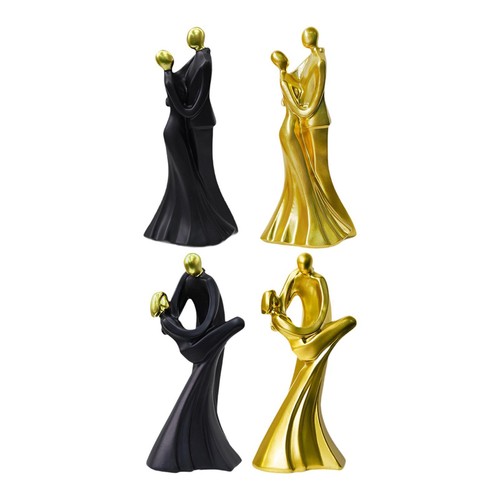 Figurine couple abstrait - couple,
