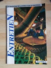 Revue ENTRETIEN / AIR FRANCE Direction du matériel N°42 1991