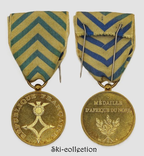 Médaille afrique nord - médaille,
