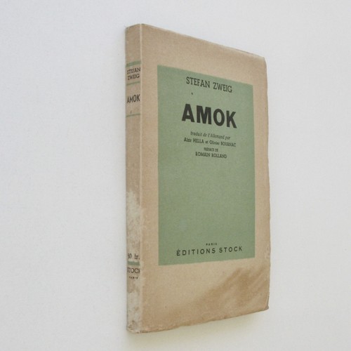 Amok stefan zweig - ou, le