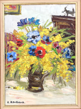 Huile sur toile andré - toile,