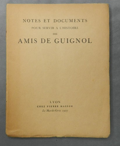 Notes documents pour servir - notes,