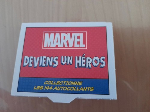 Lot stickers marvel - 20, leclerc