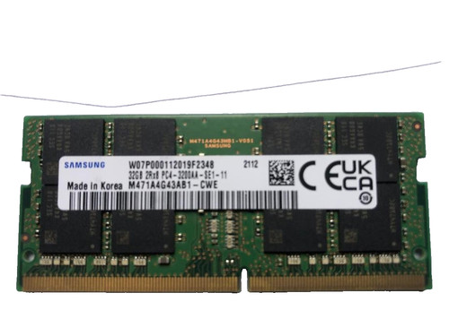 Barrette mémoire ram 32gb - mémoire,