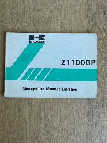 Manuel entretien kawasaki - manuel,