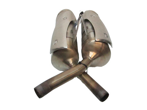 Paire pots échappement - paire, de