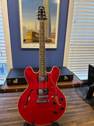 Heritage h535 cherry red - heritage,