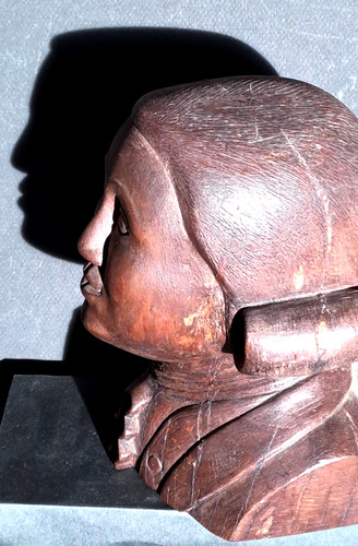 Sculpture naïve bois art - sculpture,