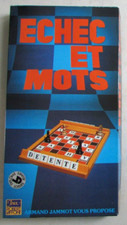 Jeu de société Échec et Mots Armand Jammot / Robert Laffont 1979 Complet