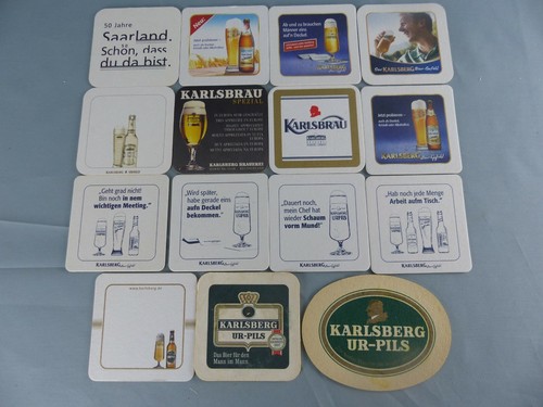 Lot sous bock - 15,