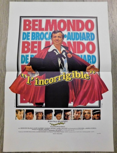 Incorrigible affiche - l'incorrigible,