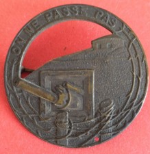 Insigne de béret des troupes de forteresse 1939/1940 (ligne Maginot)