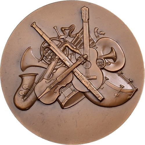 France médaille musique - france,, médaille,
