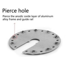 Supports en aluminium support