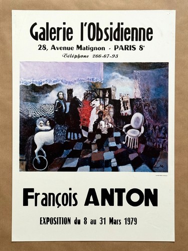 Affiche art vintage - vintage, offset