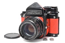 Objectif Pentax 6x7 67 en cuir