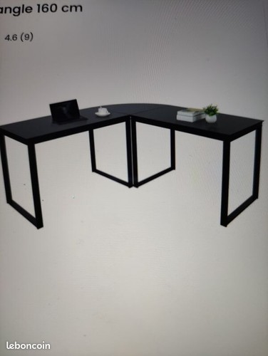 Grand bureau angle structure - bureau, d'angle