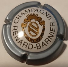 Capsule de Champagne Renard-Barnier Contour gris-bleu métallisé N°9