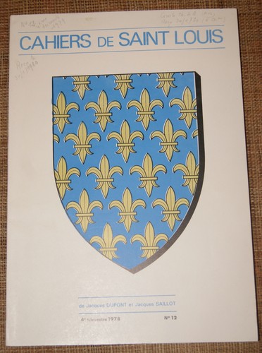 Rare cahiers saint - de, louis