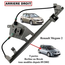 Mécanisme vitre arrière