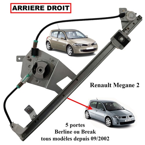 Mécanisme vitre arrière