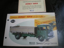 Fiche fascicule + Certificat